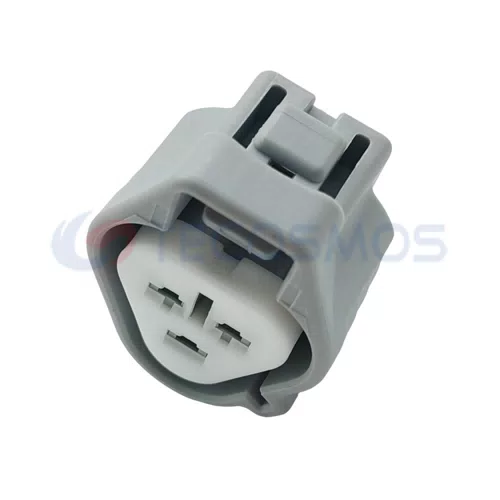 Heavy Truck Water Temperature Sensor Plug Waterproof 3-Pin Female 6188-0099 Car Wire Harness ABS Housing Copper Contact Material